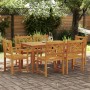 Juego de Comedor de Jardín de 7 Piezas en Madera Maciza de Acacia | Foro24.es | Tu tienda online para hogar, jardín y más Foro24.es