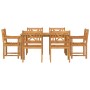 Conjunto de Comedor de Jardín de 7 Piezas de Madera Maciza de Acacia von , Gartentische - Ref: Foro24-3375653, Preis: 649,92 ...