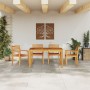 Juego de Comedor de Jardín de 5 Piezas Hecho de Madera de Acacia Sólida von , Gartentische - Ref: Foro24-3375663, Preis: 409,...