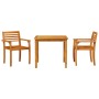 Conjunto de Comedor de Jardín de 3 Piezas de Madera Sólida de Acacia by , Garden tables - Ref: Foro24-3375671, Price: 254,39 ...