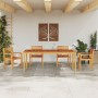 Juego de Comedor de Jardín de 7 Piezas de Madera de Acacia von , Gartentische - Ref: Foro24-3375673, Preis: 570,19 €, Rabatt: %