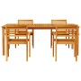 Juego de Comedor de Jardín de 7 Piezas de Madera de Acacia von , Gartentische - Ref: Foro24-3375673, Preis: 570,19 €, Rabatt: %