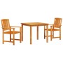 Juego de Comedor de Jardín de 3 Piezas de Madera Sólida de Acacia by , Garden tables - Ref: Foro24-3375684, Price: 263,55 €, ...