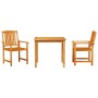 Juego de comedor de jardín de 5 piezas de madera maciza de acacia von , Gartentische - Ref: Foro24-3375685, Preis: 422,47 €, ...