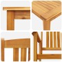 Juego de comedor de jardín de 5 piezas de madera maciza de acacia von , Gartentische - Ref: Foro24-3375685, Preis: 422,47 €, ...