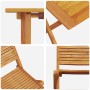 Conjunto de Bistro Plegable de 3 Piezas de Madera de Acacia Sólida by , Garden tables - Ref: Foro24-3375690, Price: 180,16 €,...