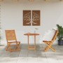 Juego de Bistro Plegable de 3 Piezas en Madera Maciza de Acacia by , Garden tables - Ref: Foro24-3375694, Price: 183,91 €, Di...