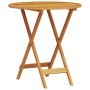 Juego de Bistro Plegable de 3 Piezas en Madera Maciza de Acacia by , Garden tables - Ref: Foro24-3375694, Price: 183,91 €, Di...