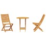 Juego de Bistro Plegable de 3 Piezas en Madera Maciza de Acacia by , Garden tables - Ref: Foro24-3375694, Price: 183,91 €, Di...