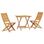 Conjunto de Bistro Plegable de 3 Piezas de Madera Sólida de Acacia de by , Garden tables - Ref: Foro24-3375696, Price: 188,48...