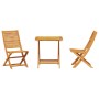 Conjunto de Bistro Plegable de 3 Piezas de Madera Sólida de Acacia de by , Garden tables - Ref: Foro24-3375696, Price: 188,48...