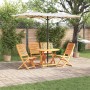 Juego de Comedor de Jardín de 5 Piezas de Madera de Acacia Maciza by , Garden tables - Ref: Foro24-3375700, Price: 334,11 €, ...
