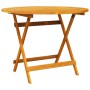 Juego de Comedor de Jardín de 5 Piezas de Madera de Acacia Maciza by , Garden tables - Ref: Foro24-3375700, Price: 334,11 €, ...