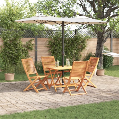 Juego de Comedor de Jardín de 5 Piezas de Madera Sólida de Acacia von , Gartentische - Ref: Foro24-3375702, Preis: 338,11 €, ...