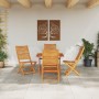 Juego de Comedor de Jardín de 5 Piezas de Madera Sólida de Acacia von , Gartentische - Ref: Foro24-3375702, Preis: 338,11 €, ...