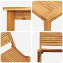 Juego de Comedor de Jardín de 5 Piezas de Madera Sólida de Acacia von , Gartentische - Ref: Foro24-3375702, Preis: 338,11 €, ...