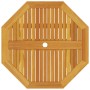 Set de comedor de jardín de 5 piezas de madera maciza de acacia by , Garden tables - Ref: Foro24-3375704, Price: 310,35 €, Di...