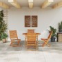Juego de Comedor de Jardín de 5 Piezas de Madera Sólida de Acacia by , Garden tables - Ref: Foro24-3375708, Price: 366,97 €, ...