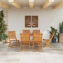 Juego de Comedor de Jardín de 7 Piezas de Madera Sólida de Acacia von , Gartentische - Ref: Foro24-3375711, Preis: 462,75 €, ...