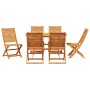 Juego de Comedor de Jardín de 7 Piezas de Madera Sólida de Acacia von , Gartentische - Ref: Foro24-3375711, Preis: 462,75 €, ...