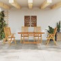 Juego de Comedor de Jardín de 5 Piezas de Madera Sólida de Acacia | Foro24.es | Tu tienda online para hogar, jardín y más Foro24.es