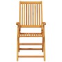 Juego de Comedor de Jardín de 5 Piezas de Madera Sólida de Acacia | Foro24.es | Tu tienda online para hogar, jardín y más Foro24.es