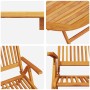 Juego de Comedor de Jardín de 5 Piezas de Madera Sólida de Acacia | Foro24.es | Tu tienda online para hogar, jardín y más Foro24.es