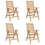 Sillas de Jardín  Plegables 4 pcs Madera Sólida de Teca, Sillas de Jardín  2 pcs Madera Sólida de Teca | Foro24.es | Tu tienda online para hogar, jardín y más Foro24.es