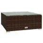 3-piece garden furniture set and brown synthetic rattan cushions by vidaXL, Garden sets - Ref: Foro24-317499, Price: 232,63 €...