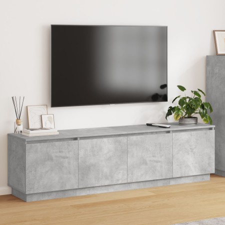 Mueble de TV con LED Gris Concreto 180x38x49 cm Madera Elaborada von , TV-Möbel - Ref: Foro24-3376147, Preis: 152,12 €, Rabat...