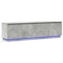 Mueble de TV con LED Gris Concreto 180x38x49 cm Madera Elaborada von , TV-Möbel - Ref: Foro24-3376147, Preis: 152,12 €, Rabat...