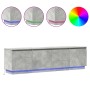 Mueble de TV con LED Gris Concreto 180x38x49 cm Madera Elaborada von , TV-Möbel - Ref: Foro24-3376147, Preis: 152,12 €, Rabat...