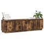Cabinet para TV con LED de roble ahumado 180x38x49 cm de madera contrachapada | Foro24.es | Tu tienda online para hogar, jardín y más Foro24.es