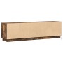 Cabinet para TV con LED de roble ahumado 180x38x49 cm de madera contrachapada | Foro24.es | Tu tienda online para hogar, jardín y más Foro24.es