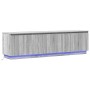 Armario para TV con LED Gris Sonoma 180x38x49 cm Madera Elaborada von , TV-Möbel - Ref: Foro24-3376149, Preis: 156,92 €, Raba...