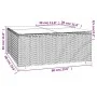 3-piece garden furniture set and brown synthetic rattan cushions by vidaXL, Garden sets - Ref: Foro24-317499, Price: 232,63 €...