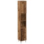 Juego de Muebles de Baño de 3 Piezas de Madera Envejecida | Foro24.es | Tu tienda online para hogar, jardín y más Foro24.es