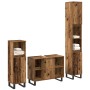Juego de Muebles de Baño 3 Piezas Madera Vieja Tablero de Madera Ingeniería | Foro24.es | Tu tienda online para hogar, jardín y más Foro24.es