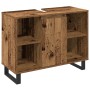 Juego de Muebles de Baño 3 Piezas Madera Vieja Tablero de Madera Ingeniería | Foro24.es | Tu tienda online para hogar, jardín y más Foro24.es