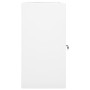 Armario para sillas de montar acero blanco 53x53x105 cm