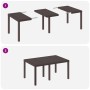 Conjunto de Comedor de 7 Piezas con Cojines Marrón Poliratán | Foro24.es | Tu tienda online para hogar, jardín y más Foro24.es