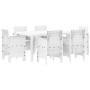 Conjunto de Comedor de Jardín de 7 Piezas Blancas de Ratán by , Garden tables - Ref: Foro24-3378562, Price: 332,74 €, Discoun...