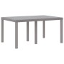 Conjunto de Comedor de 7 Piezas para Jardín con Cojines Gris Polirratán | Foro24.es | Tu tienda online para hogar, jardín y más Foro24.es