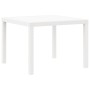 Juego de Comedor de Jardín de 3 Piezas con Cojines Blanco Poliratan de , Mesas de jardín - Ref: Foro24-3378684, Precio: 162,9...
