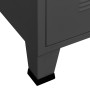 Armario industrial de metal gris antracita 90x50x180 cm de vidaXL, Armarios roperos - Ref: Foro24-339615, Precio: 351,99 €, D...