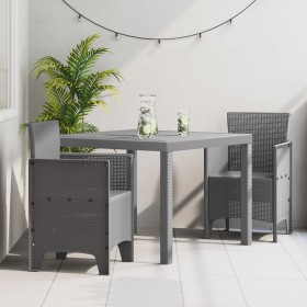 Comprar Conjunto de comedor de jardín de 3 piezas