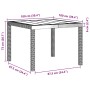 Juego de Comedor de Jardín de 3 Piezas con Cojines Gris Claro | Foro24.es | Tu tienda online para hogar, jardín y más Foro24.es