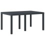 Juego de Comedor de Jardín de 5 Piezas con Cojines Antracita Polirratán von , Gartentische - Ref: Foro24-3378693, Preis: 275,...