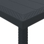 Juego de Comedor de Jardín de 5 Piezas con Cojines Antracita Polirratán von , Gartentische - Ref: Foro24-3378693, Preis: 275,...