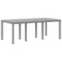 Juego de Comedor de Jardín de 7 Piezas con Cojines de Ratán Sintético Gris Claro | Foro24.es | Tu tienda online para hogar, jardín y más Foro24.es